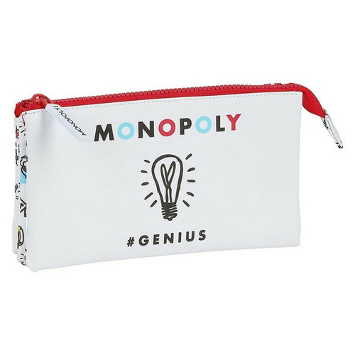 Monopoly - Fourre-tout Monopoly Blanc Monopoly  - Monopoly