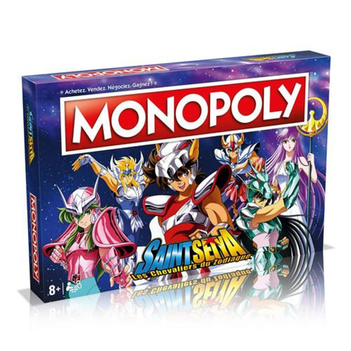 Monopoly - Jeu de société Monopoly Saint Seiya Exclusivité Fnac Monopoly  - Monopoly