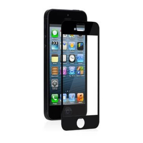 Moshi - Moshi Protection d'écran pour Apple iPhone 5 / 5S / 5C / SE Amovible et Anti-rayures Noir Moshi  - Moshi