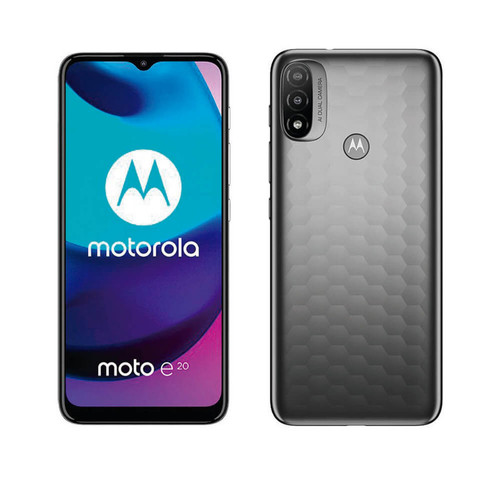 Motorola - Motorola Moto E20 2GB/32GB Gris Graphite (Graphite Grey) Double SIM XT21553 Motorola  - Motorola Moto E Téléphonie