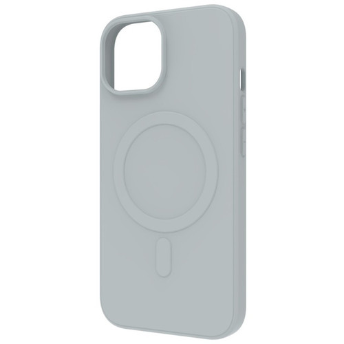 Muvit - Muvit Coque pour iPhone 15 Soft Touch Compatible MagSafe Vert Muvit  - Accessoire Smartphone Muvit