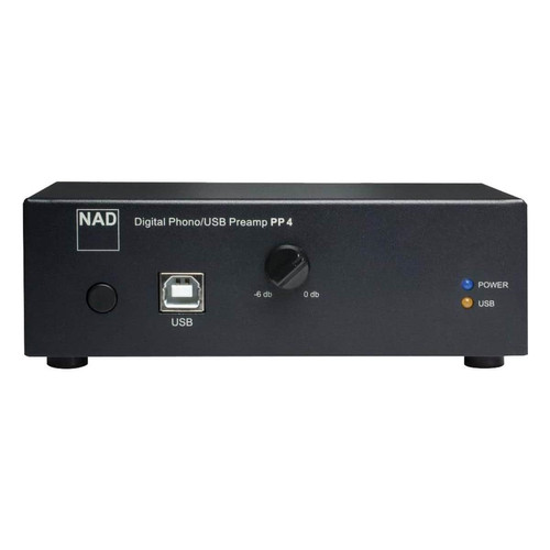 Nad - NAD PP4 Noir - Préamplificateur Phono avec USB Nad  - Nad