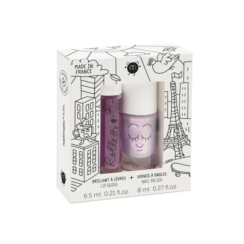 Nailmatic - Coffret duo - Rolette et vernis Lovely city Nailmatic  - Nailmatic