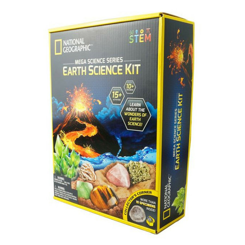 National Geographic - Jeu scientifique National Geographic Maxi Kit de l explorateur Sciences de la terre National Geographic  - National Geographic
