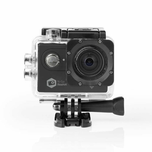 Caméra d'action Caméra sport Type GOPRO 4K 60fps 16 MPixel + Support Étanche 30.0 m 90 min Wi-Fi pour : Android™ / IOS