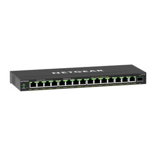 Netgear - NETGEAR GS316EP-100PES commutateur réseau Géré Gigabit Ethernet (10/100/1000) Connexion Ethernet, supportant l'alimentation via Netgear  - Switch Netgear