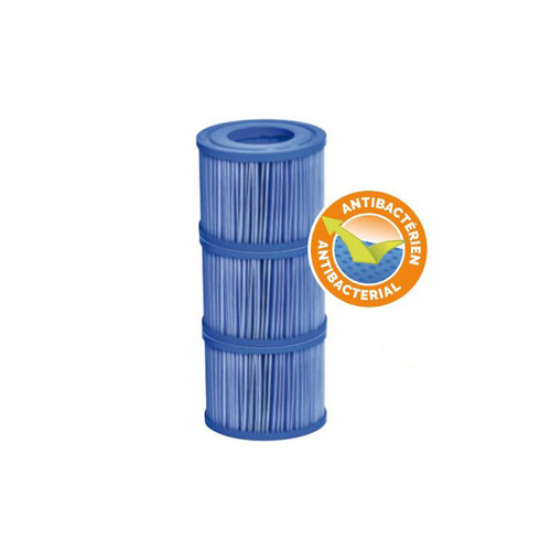 Netspa - Lot de 3 cartouches de filtration antibactériennes pour spa gonflable ou portable - Netspa Netspa  - Bonnes affaires Accessoires spas