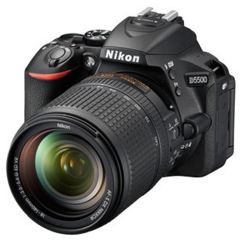 Nikon - D5500 + AF-S DX NIKKOR 18-140 Nikon  - Reflex nikon d5500