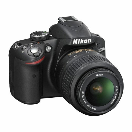 Nikon - NIKON D3200 Reflex + AF-S VR DX 18-55mm Nikon  - Reflex Numérique Nikon