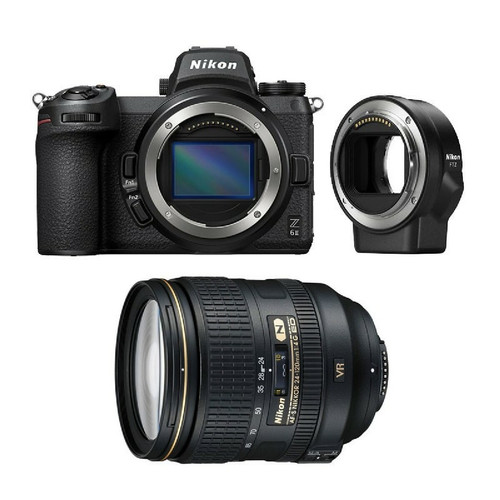 Nikon - NIKON Z6 II + AF-S 24-120 mm f/4 G ED VR + FTZ Adaptateur Nikon  - Appareil Hybride Nikon