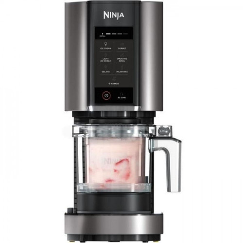 Ninja - Machine a Glace - Sorbetiere NINJA - NC300EU - Ice Cream maker - 6 programmes - 800W - 473 ml - One touch Intelligence Ninja  - Sorbetière