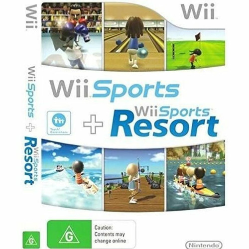 Jeux Wii U Nintendo Wii Sports & Wii Sports Resort / JEU Nintendo wii et wii u