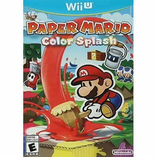 Nintendo - Paper Mario Color Splash - Wii U Standard Edition Nintendo - Occasions Wii