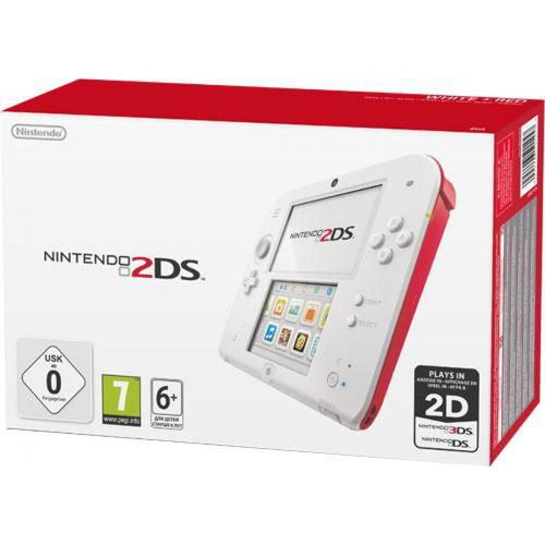 Nintendo - Console Nintendo 2DS - blanc & rouge Nintendo  - Nintendo DS