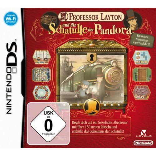 Nintendo - Professor Layton und die schatulle der Pandora [import allemand] Nintendo  - Jeux 3DS Nintendo