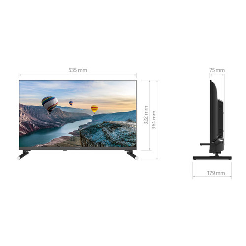 TV 32'' et moins 24” (60 cm) HN24GE320C LED HD Google TV 12V