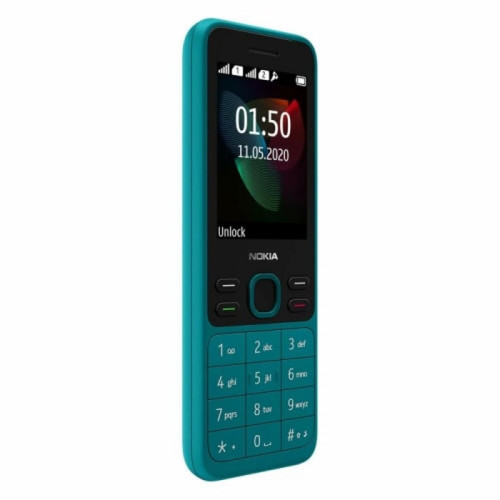 Téléphone mobile 150 Téléphone Portable 2.4'' LCD QVGA 4Mo Bluetooth S30+ Cyan