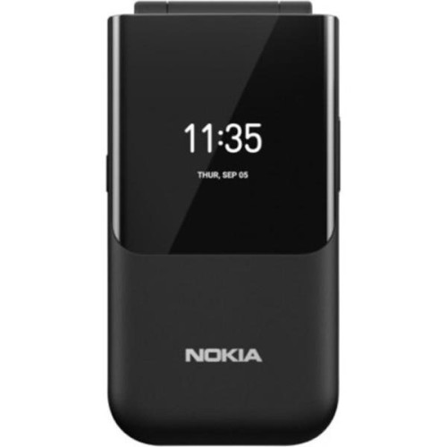 Nokia - Nokia 2720 Flip Dual SIM 4GB 512MB RAM TA-1170 Black Nokia  - Téléphone mobile