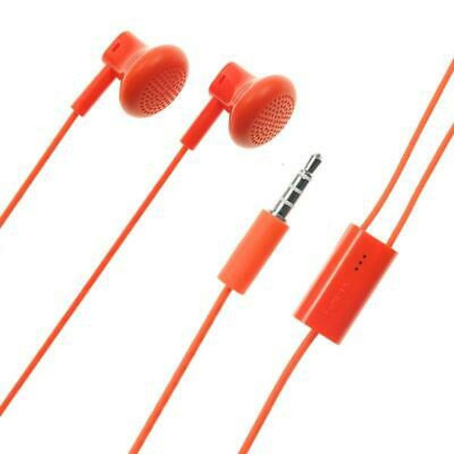 Nokia - Nokia Casque wh-108 Red Rouge Fluo Rose wh108 Nokia  - Ecouteurs intra-auriculaires Nokia