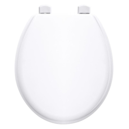 Olfa - Abattant WC Tradition simple blanc à descente manuelle et revêtement anti-bactérien Silver Skin Olfa  - Olfa