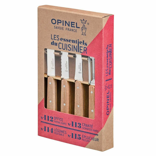 Opinel - Coffret 4 couteaux essentiels Opinel Opinel  - Opinel