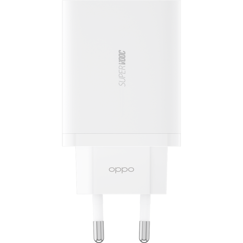 Oppo - Chargeur maison USB A 65W Super VOOC 2.0 GaN Mini Blanc Oppo Oppo  - Accessoire Smartphone Oppo