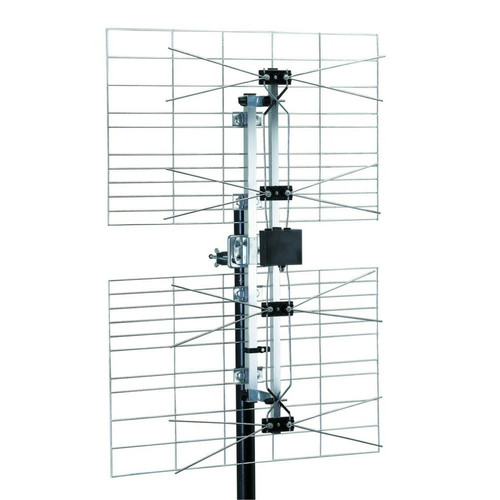 Optex - Antenne Panneau UHF Extérieure TNT HD - Gain 15dB, Réception Installation Facile, Nombres d’éléments 2, Connectique F Optex  - Antenne tnt