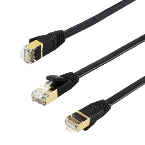 Optimum - Edimax EA3-010SFA câble de réseau Noir 1 m Cat7 U/FTP (STP) Optimum  - Optimum