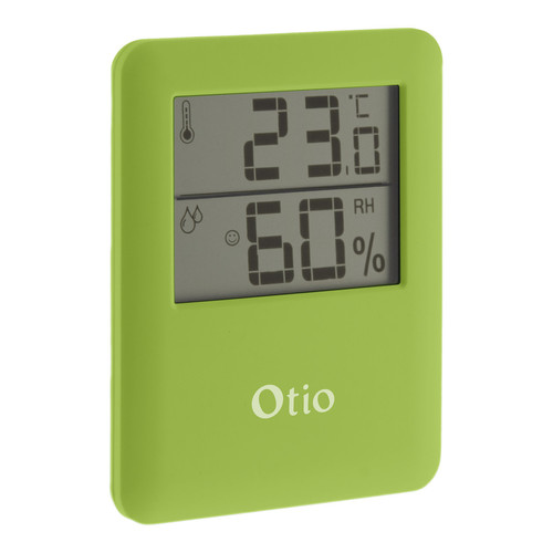 Otio - Thermomètre / Hygromètre intérieur magnétique - Vert - Otio Otio  - Otio