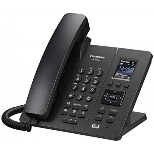 Panasonic - telephone avec écran LCD et Terminal sans Fil SIP Noir Panasonic - Téléphone VoIp Pack reprise