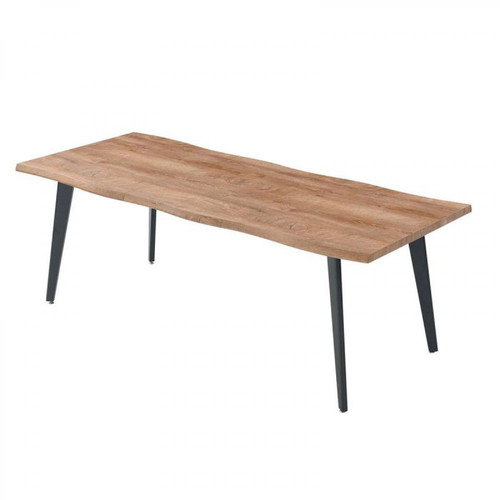 Tables à manger The Home Deco Factory Table extensible plateau en bois 6 à 8 personnes Forest.