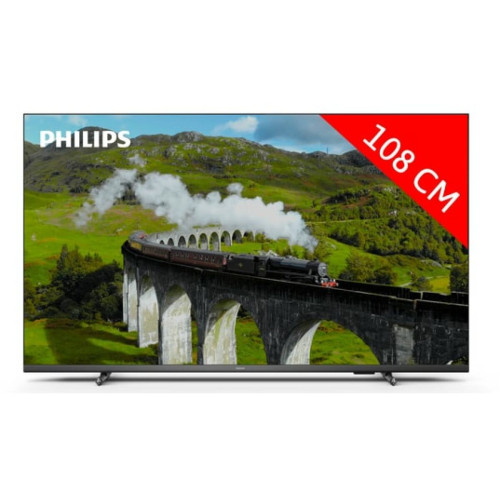 Philips - TV LED 4K 108 cm 43PUS7608/12 Smart TV Philips  - Smart TV TV, Home Cinéma