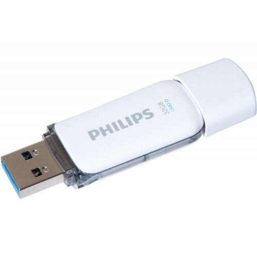 Philips - Clé USB 2.0 Philips Snow 32 Go Blanc Philips  - Clés USB Philips