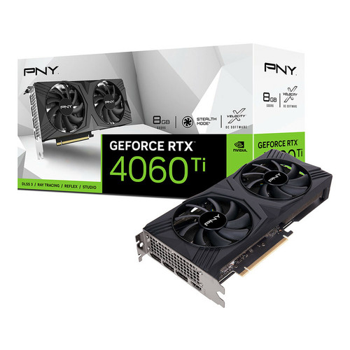 PNY - GeForce RTX 4060 Ti VERTO Dual Fan 8G PNY - French Days Carte Graphique