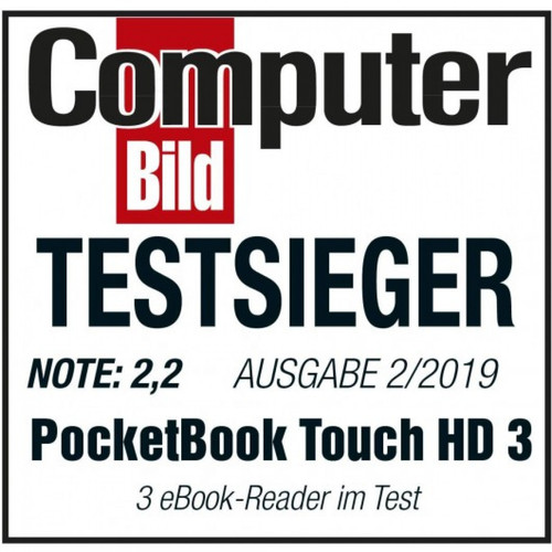 Pocket Books Tablette Pocketbook Touch HD 3, le livre de poche
