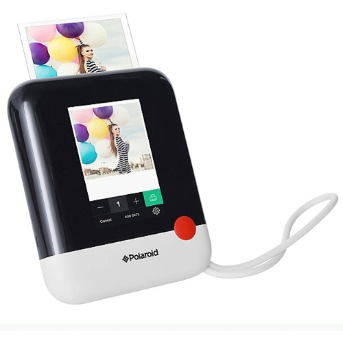 Polaroid - Appareil photo compact instantané Pop blanc/noir Polaroid  - Appareil photo instantané Appareil compact