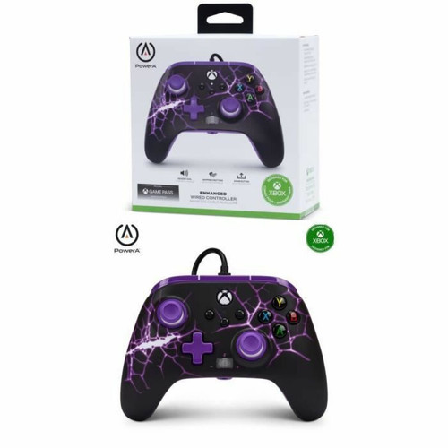 Power A - Manette XBOX ONE-S-X-PC PURPLE MAGMA EDITION Officielle Power A - Manette Xbox One