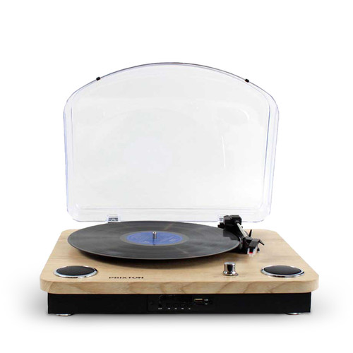 Prixton - Platine Vinyle Marconi - Tourne-disque - Bluetooth - Lecteur et convertisseur de vinyle Prixton  - Platine