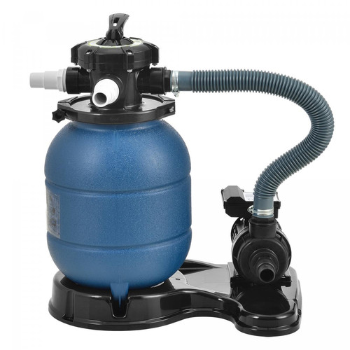 Pro.Tec Pompe filtre à sable pour piscines 12-20 m³ diamètre 300 mm bleu [pro.tec]