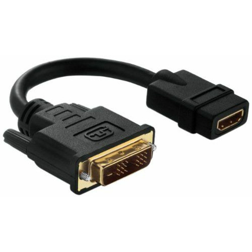 Purelink - PureLink PI010 Adaptateur DVI/HDMI High Speed PureInstall fiche DVI-D 18+1 vers prise HDMI A Purelink  - Adaptateur dvi