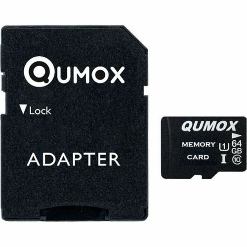 Qumox - Carte mémoire Qumox 64Go microSDXC Classe 10 USH-1 pour téléphone Android Samsung Huawei Xiaomi Qumox  - Carte SD 64 go