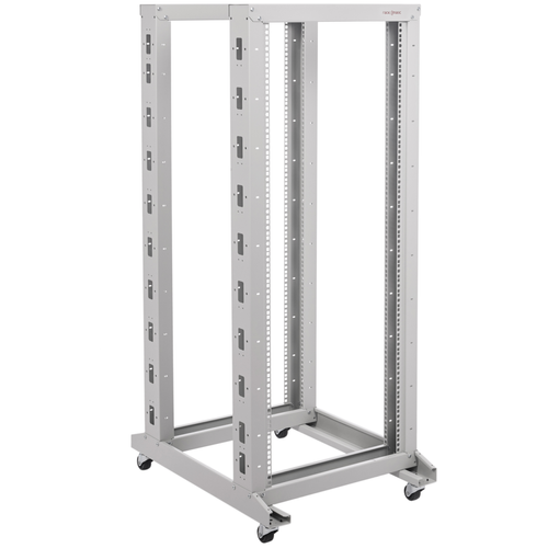 Rackmatic - Armoire rack 19'' ouverte 29U 600x800x1400mm blanc Open2 MobiRack by RackMatic Rackmatic  - Serveur d'impression