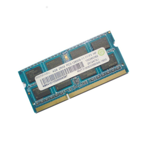 Ramaxel - 4Go RAM PC Portable SODIMM DDR3 PC3-12800S Ramaxel RMT3160ED58E9W CL11 Ramaxel  - Memoire pc reconditionnée