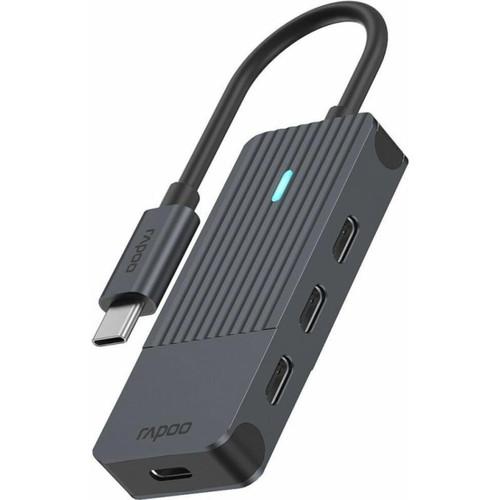 Rapoo - Hama USB-C Hub USB-C auf USB-C, grau Rapoo  - Rapoo