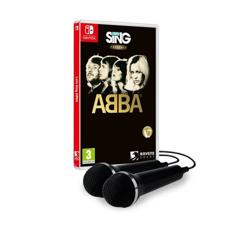 Jeux Wii Ravenscourt Let s Sing presents ABBA 2 Mics Pack Nintendo Switch