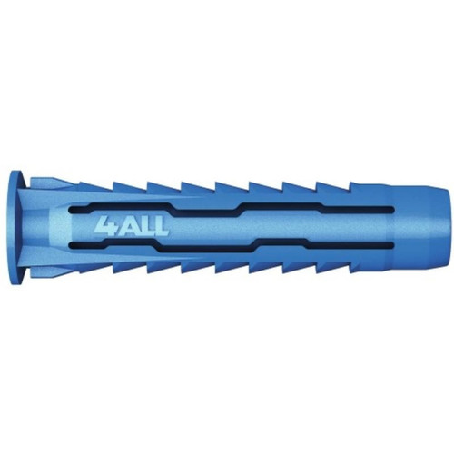 Rawlplug - Chevilles nylon 4ALL longues avec collerette diamètre 8 mm, longueur 65 mm, boîte de 50 Rawlplug  - Rawlplug