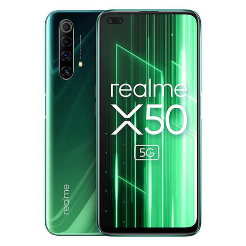 Realme - Realme X50 5G 6Go/128Go Vert (Jungle Green) Dual SIM RMX2144 Realme  - Realme X50 Pro Téléphonie