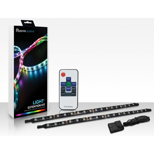 Néon PC Rebornleague Kit Bande LED RGB - Light+