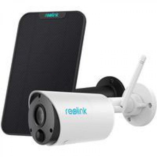 Reolink - Argus Eco avec Panneau Solaire - Caméra Solaire Extérieur sur Batterie WiFi sans Fil 1080P Audio Bidirectionnel Reolink  - Camera IP WIFI