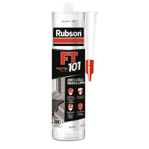 Rubson - Mastic Flextec tous matériaux FT 101 coloris blanc cartouche de 280 ml Rubson  - Rubson